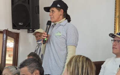 Líderes comunales de San Pedro de los Milagros exponen necesidades ante el Concejo Municipal