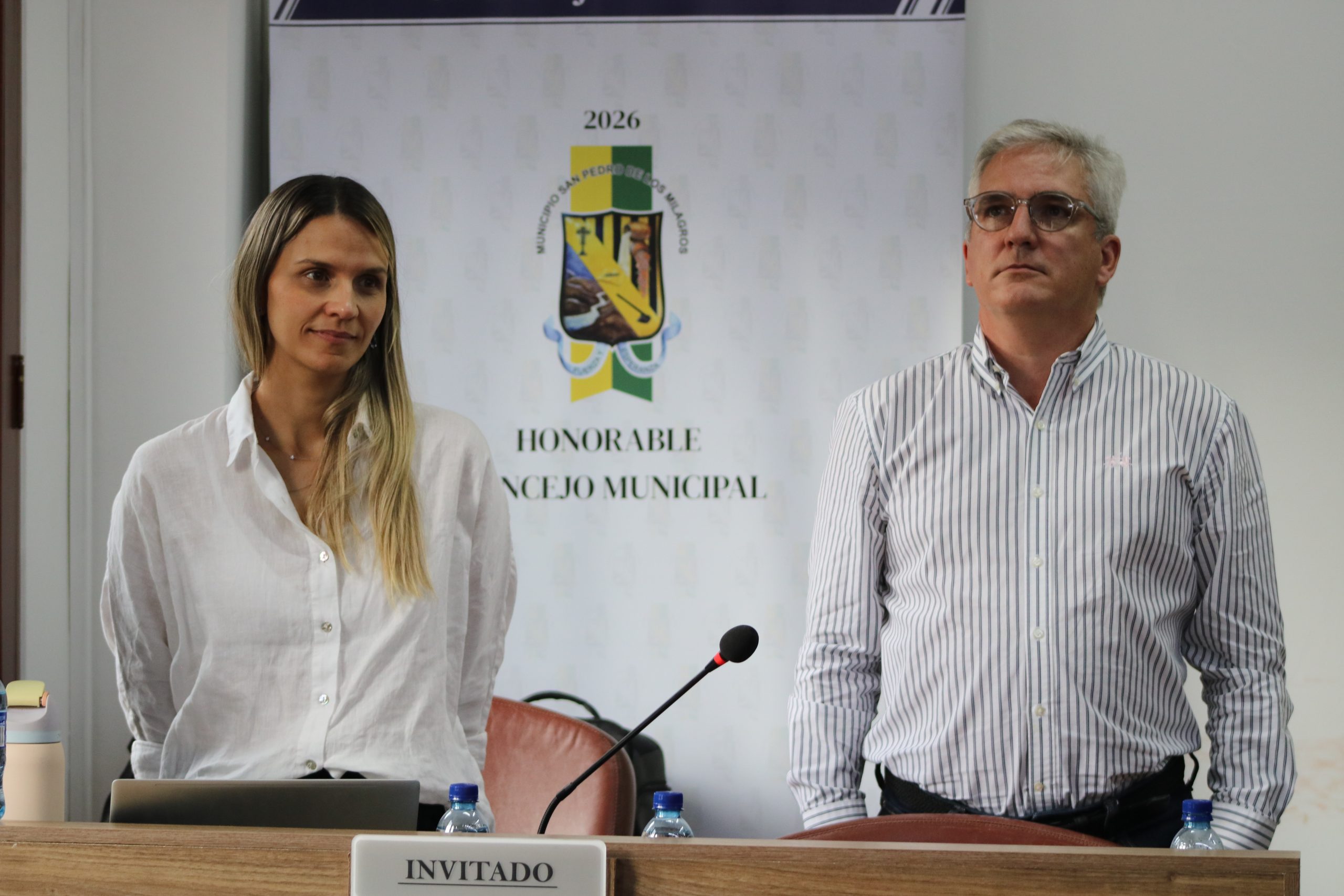 Directivas de Aseo Riogrande e Interaseo rinden informe ante el Concejo Municipal de San Pedro de los Milagros