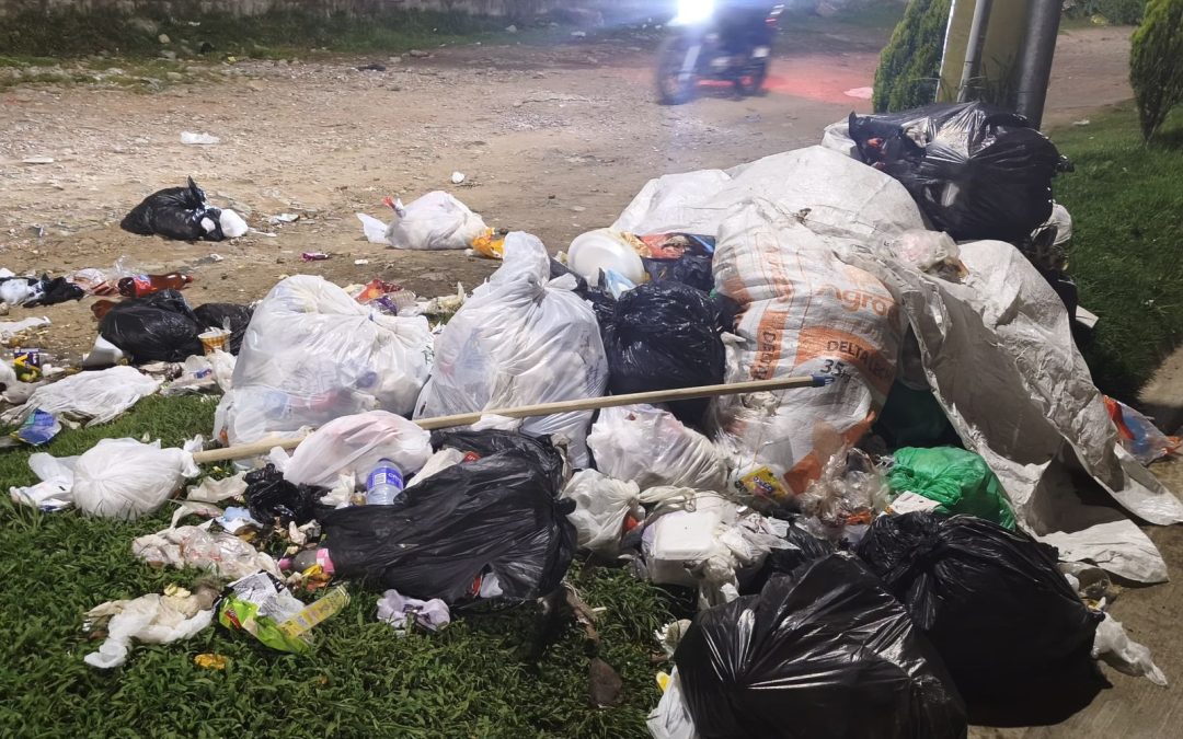 Demoras en la recolección de basuras generan preocupación en San Pedro de los Milagros