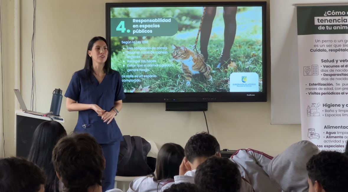 Estudiantes de San Pedro fortalecen su compromiso con el bienestar y la protección animal